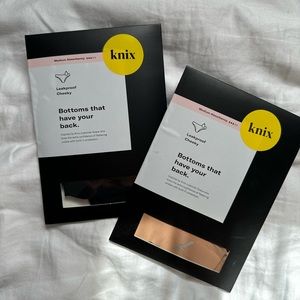 🆕 Knix leakproof cheeky size medium x2